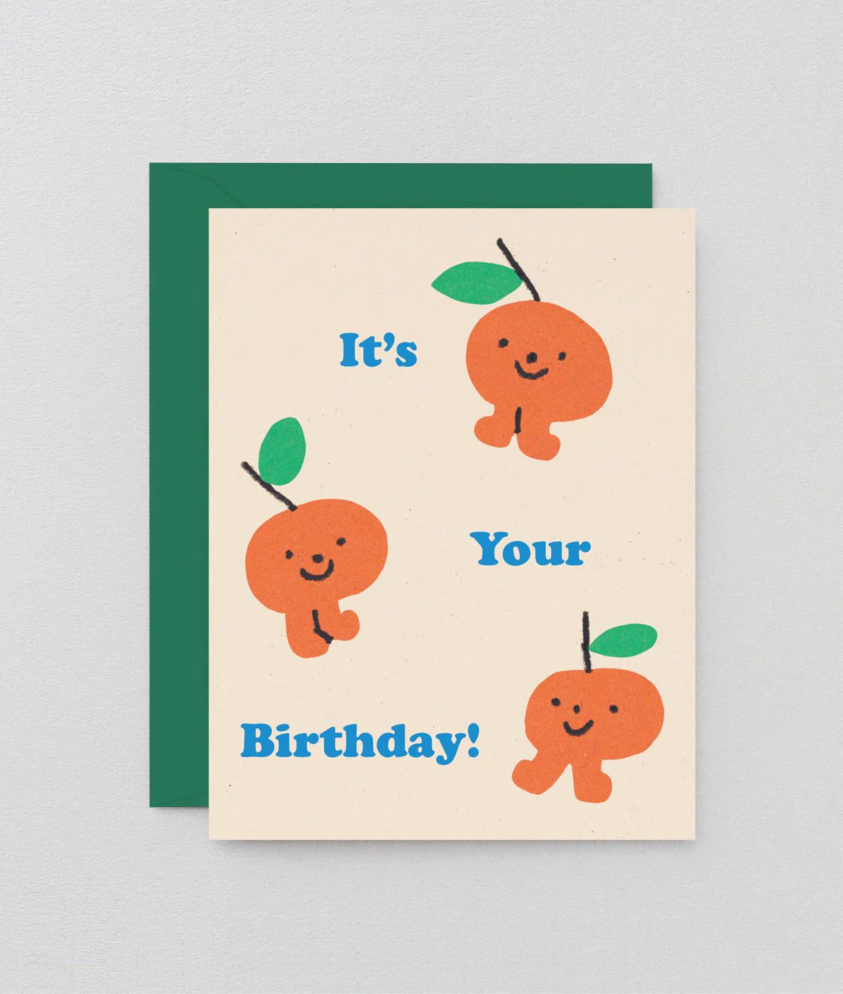 Birthday Oranges Kids Card