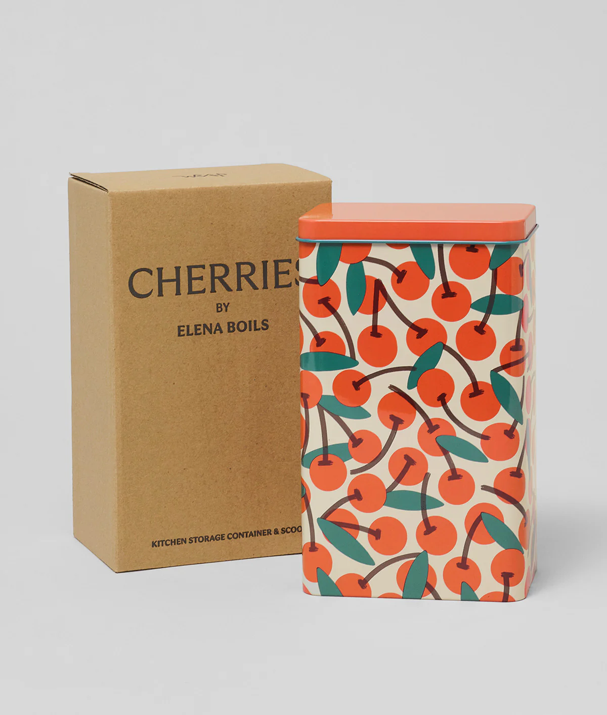 Cherries Coffee Tin - Image 3