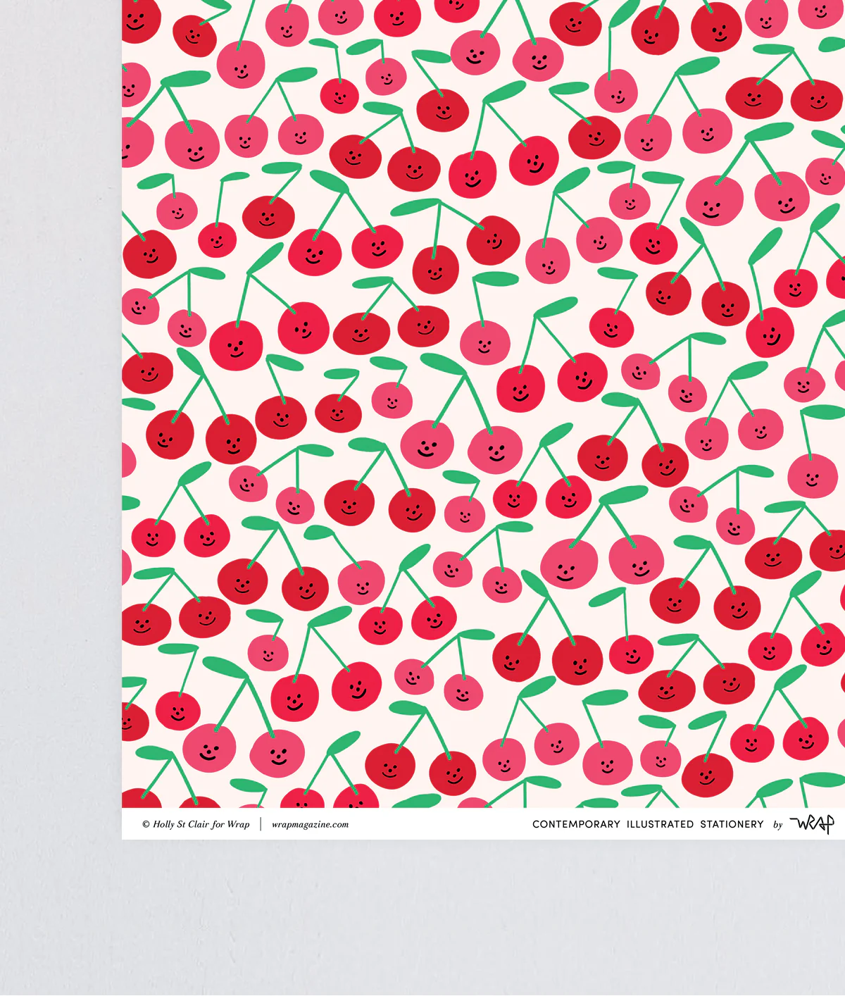 Cherries Wrapping Paper - Image 6