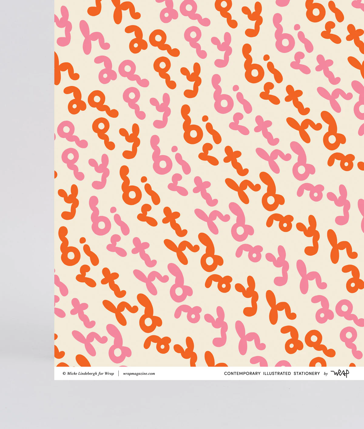 Happy Birthday Bubble Writing Wrapping Paper - Image 3