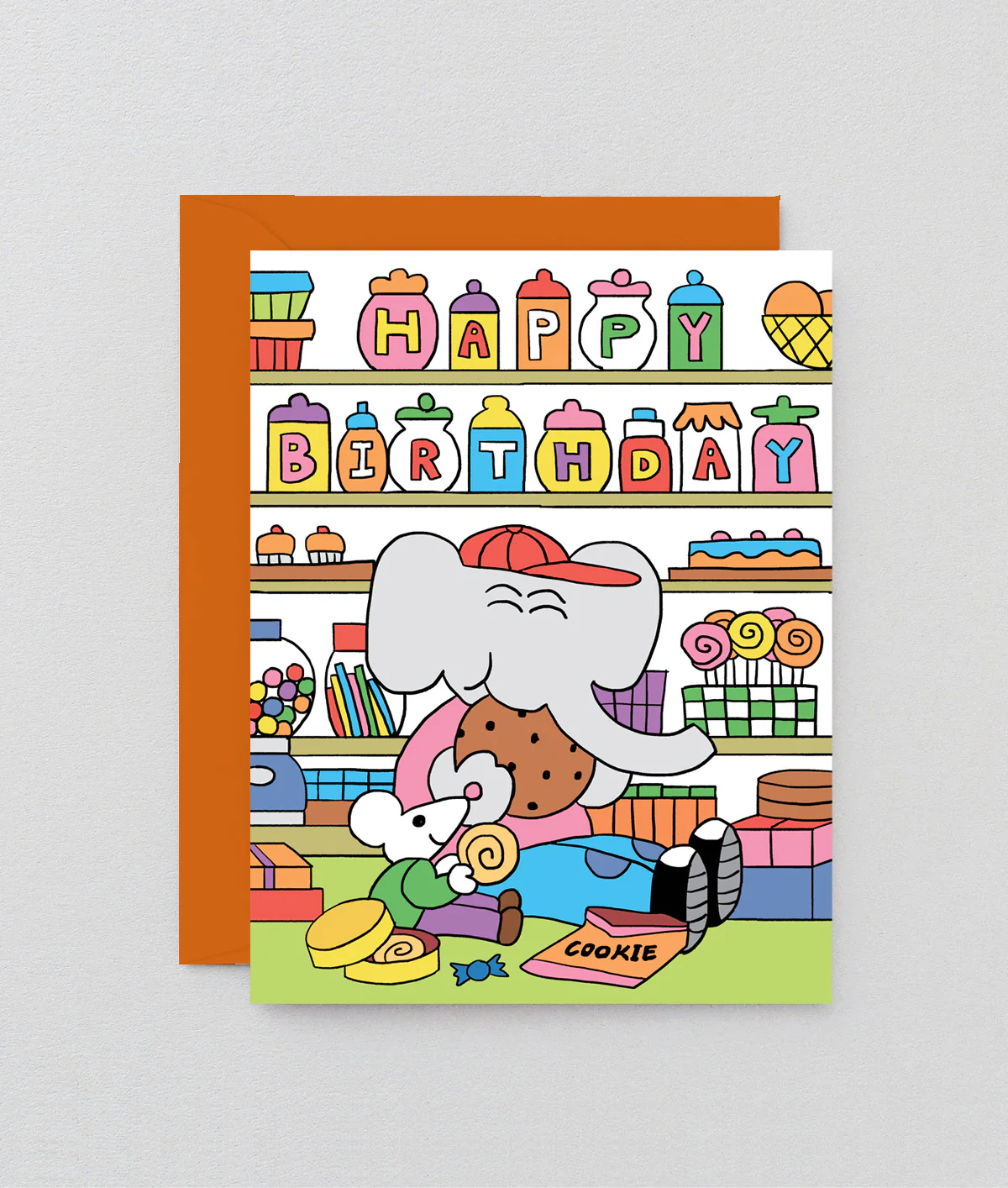 Sweet Shop Kids Birthday Card