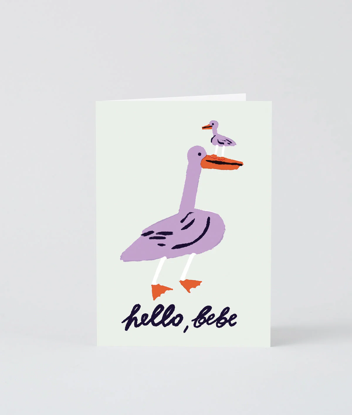Hello, Bebe New Baby Card - Image 2
