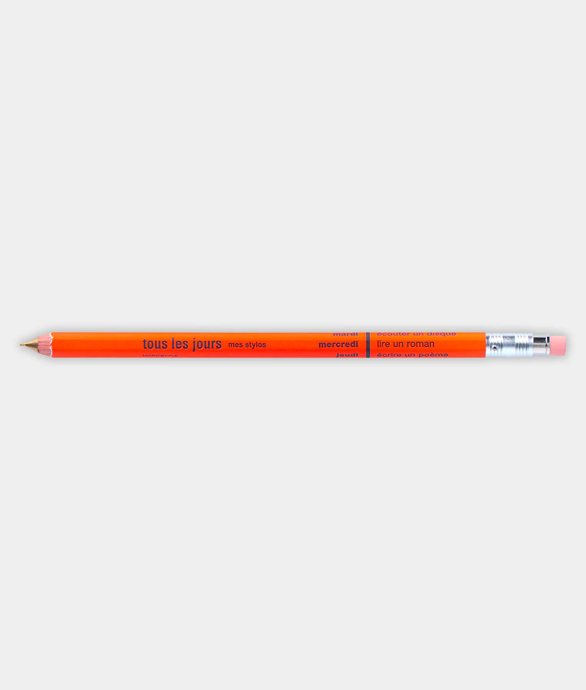 MARK'STYLE tous les jour Mechanical Pencil Orange - Image 2