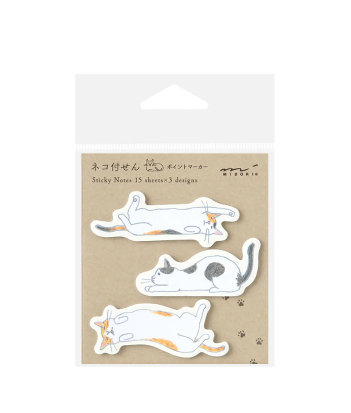 Midori Cats Sticky Notes - Image 2