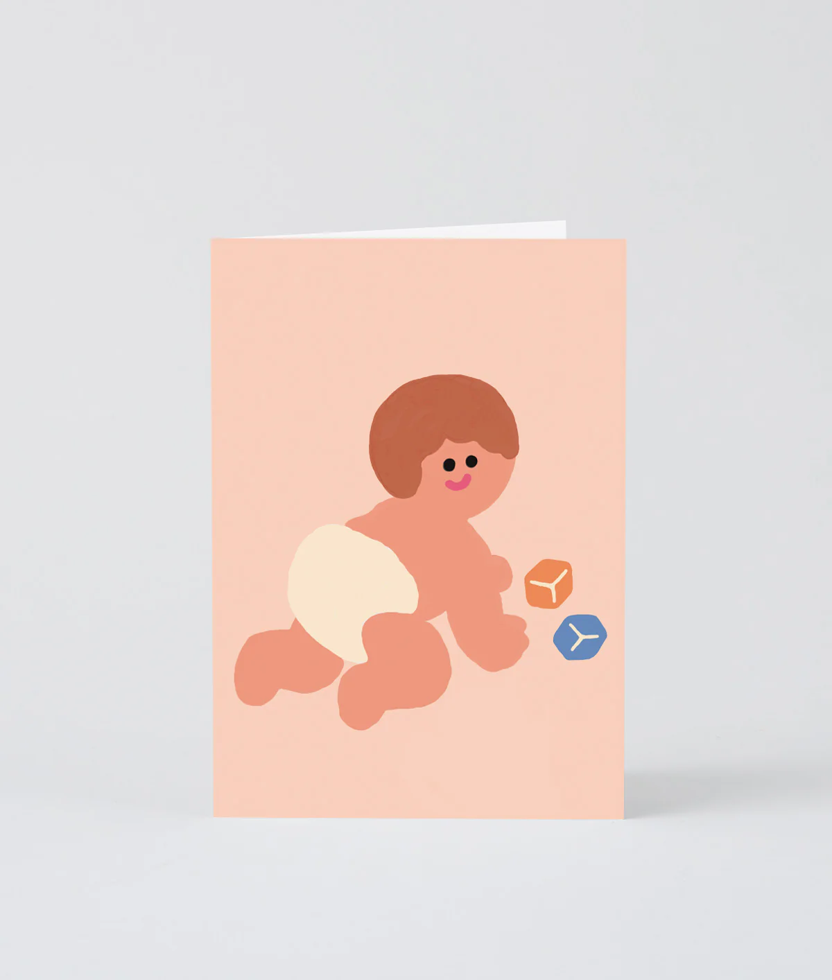 New Baby and Toy Card
