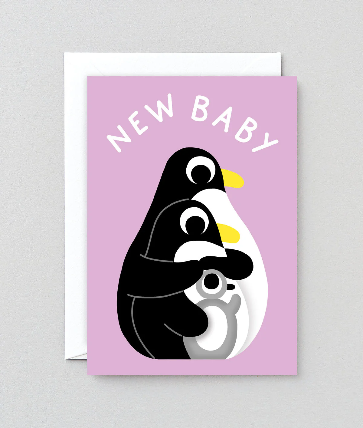 New Baby Penguins New Baby Card