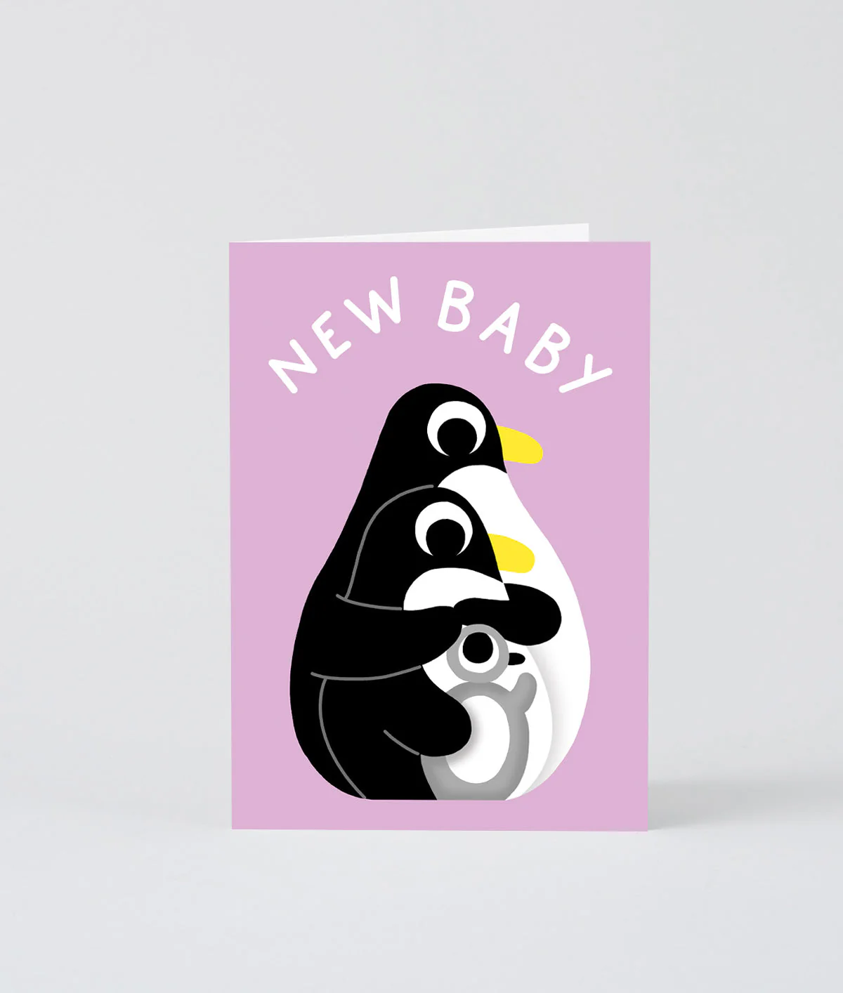 New Baby Penguins New Baby Card - Image 2