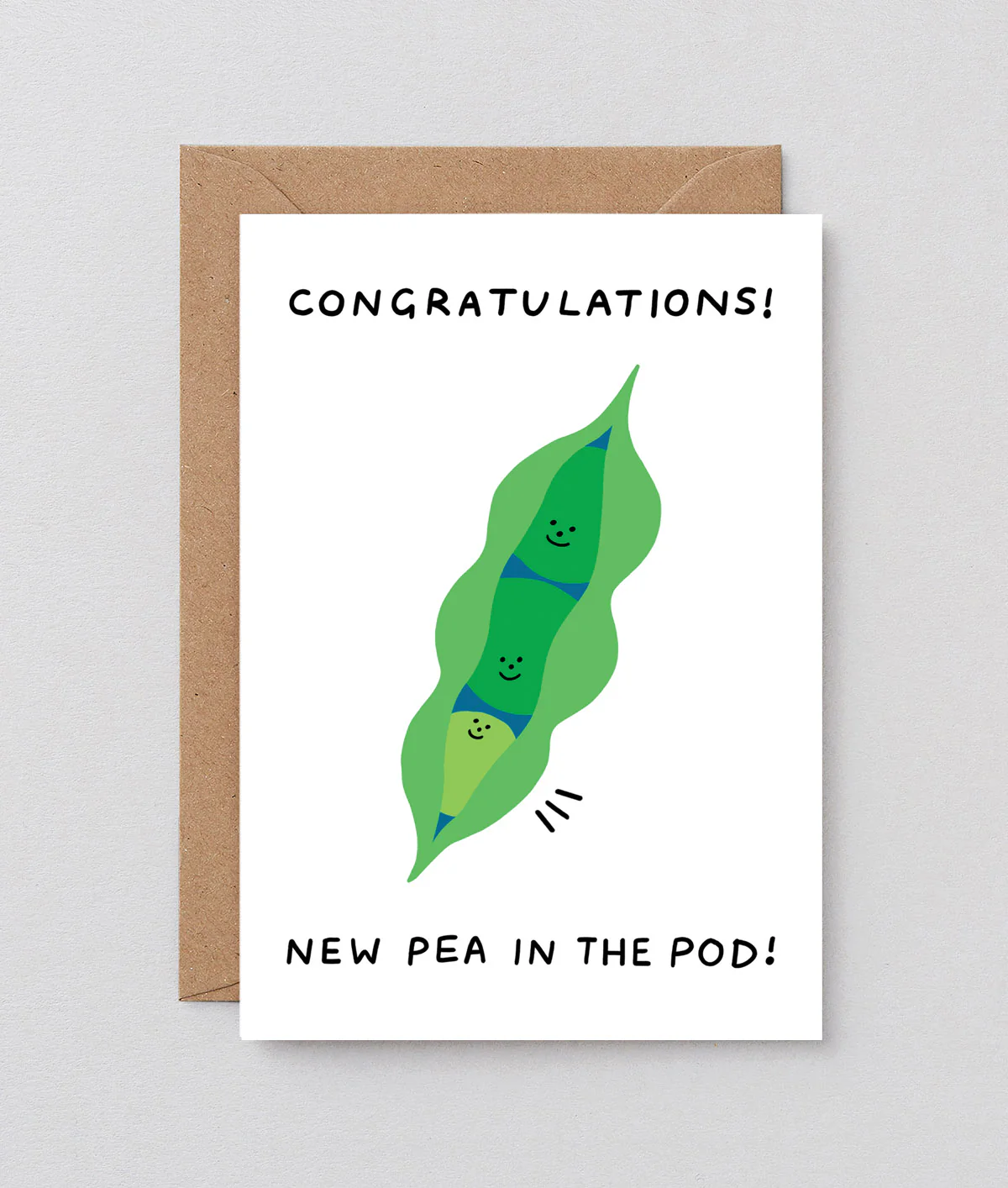 New Pea In The Pod New Baby Card