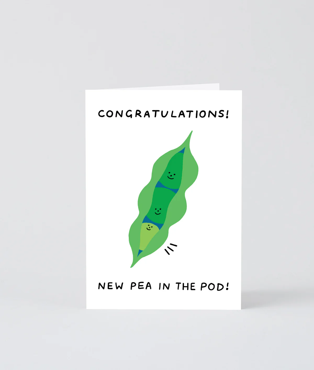 New Pea In The Pod New Baby Card - Image 2
