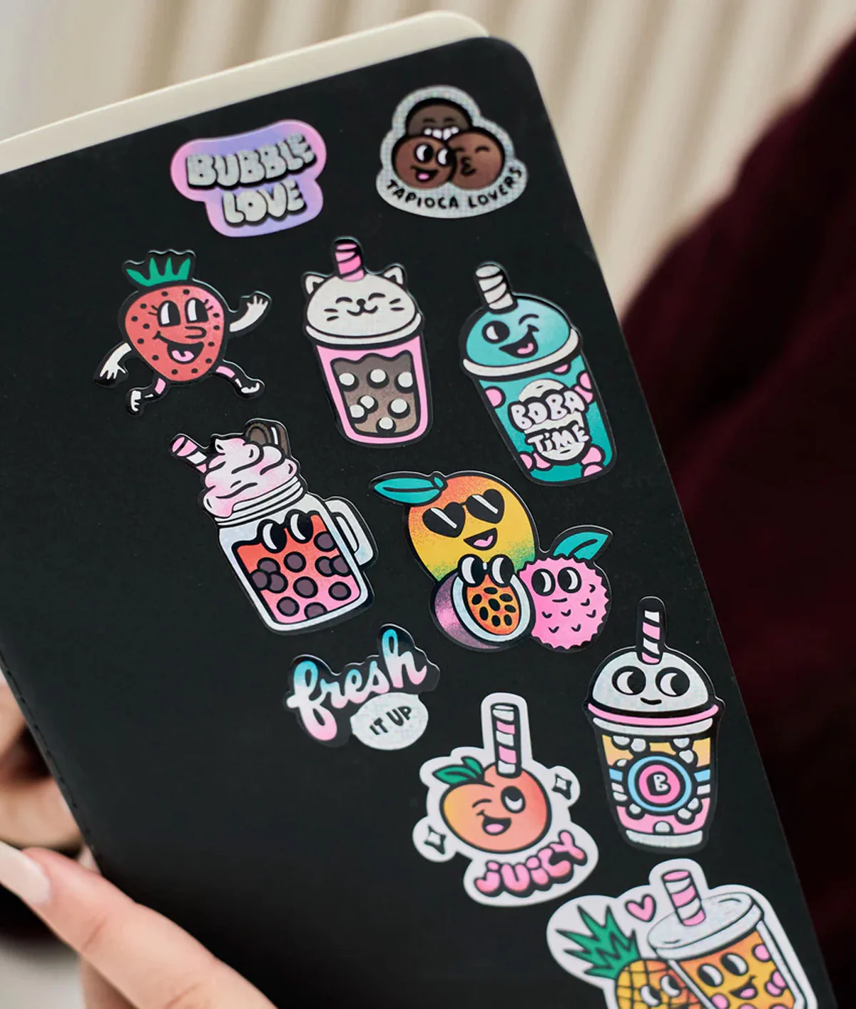 OMY Big Bubble Tea Stickers - Image 5