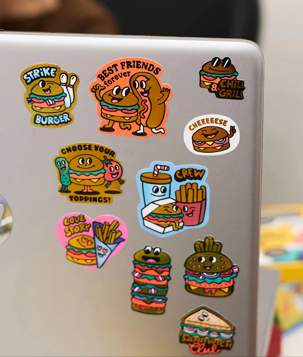 OMY Big Burger Stickers - Image 5