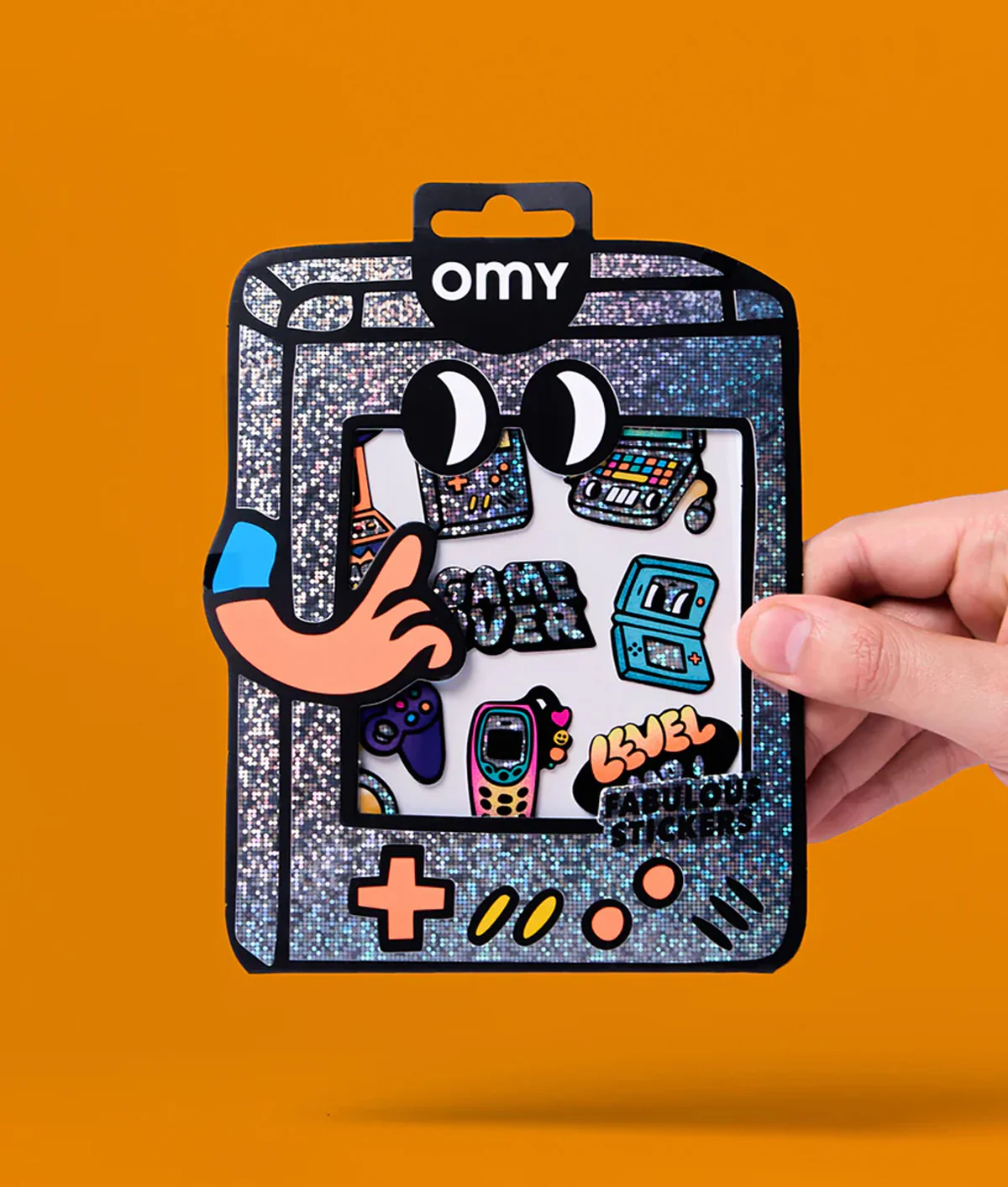 OMY Big Retro Gamer Stickers - Image 3