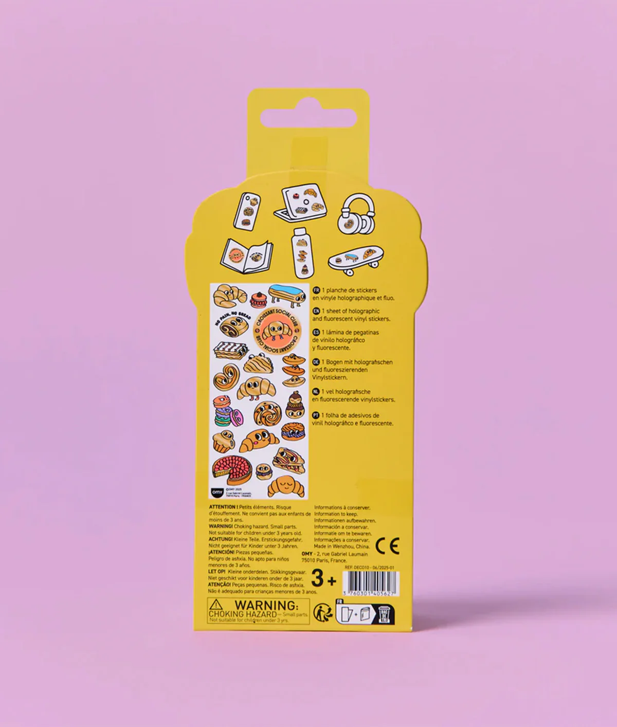 OMY Croissant Stickers - Image 4