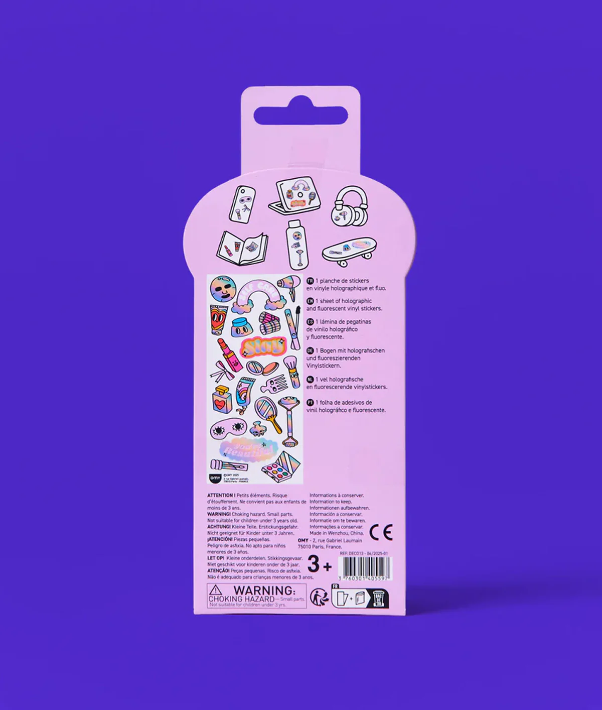 OMY Make Up Stickers - Image 4