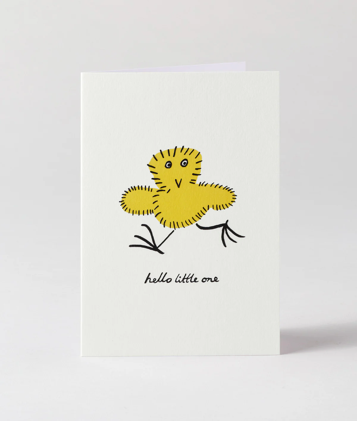 Welcome Little One Chick New Baby Card - Image 2