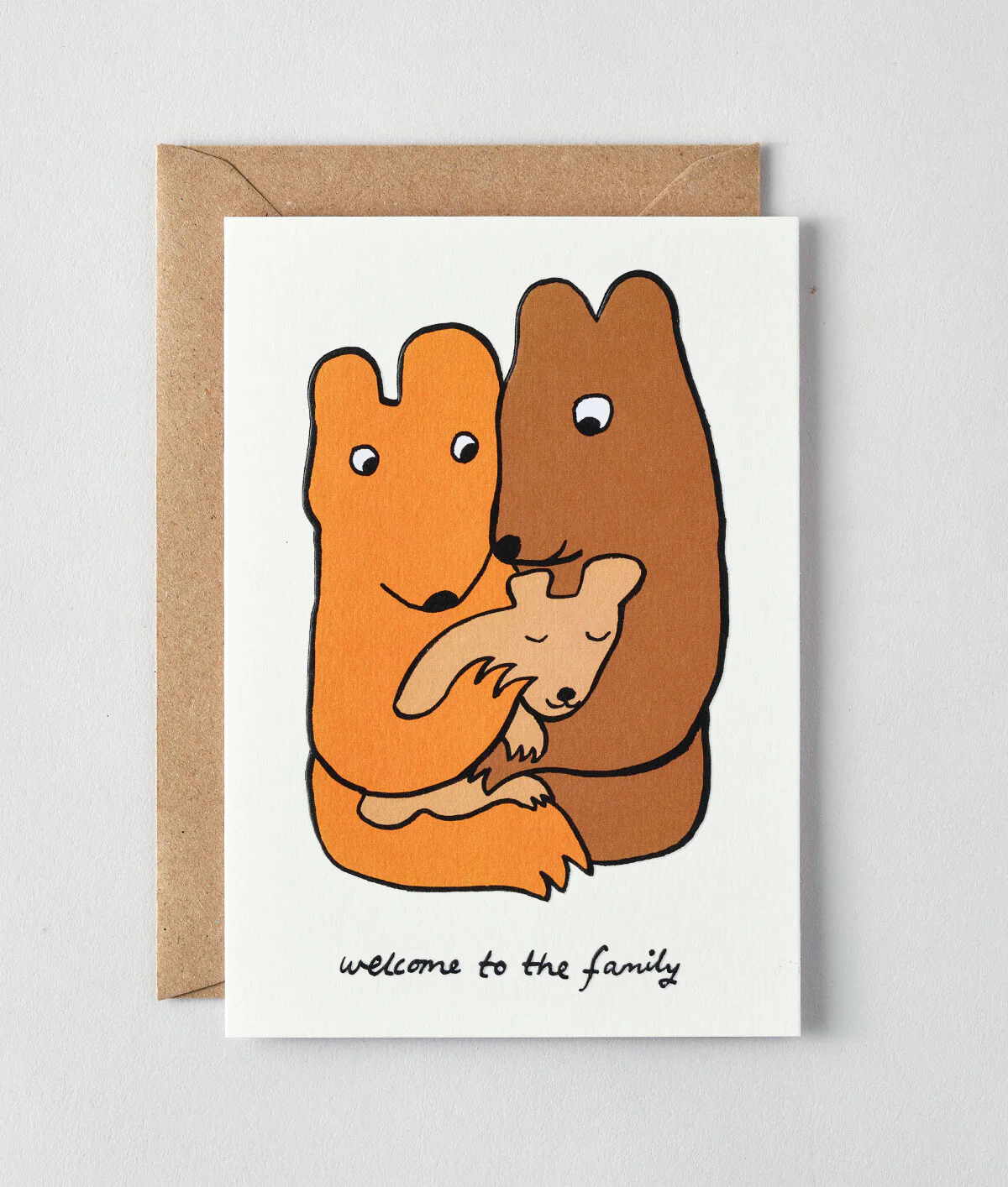 Welcome To The Family New Baby Card