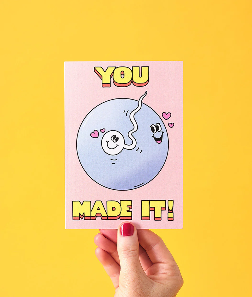 You Made It! New Baby Card